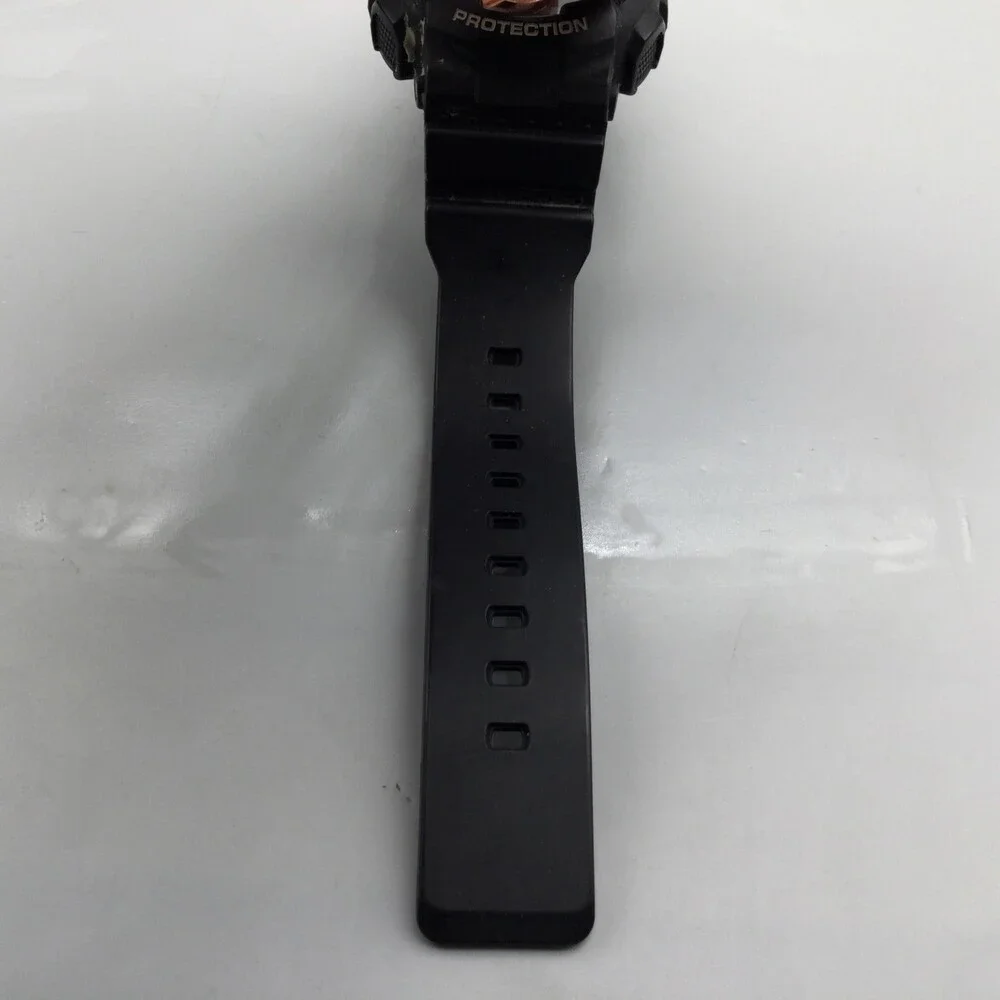 Casio Baby-G Watch Men BA-110XRG 43mm Black Rose Gold Tone New Battery